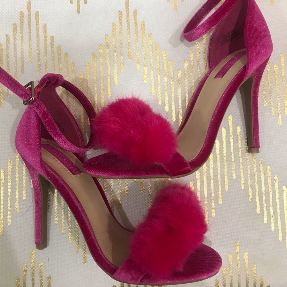 Pink heels